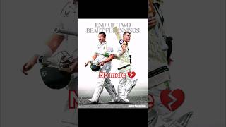 End of two cricket greats 🤝❤  #davidwarner #deanelgar #cricket #shortsfeed