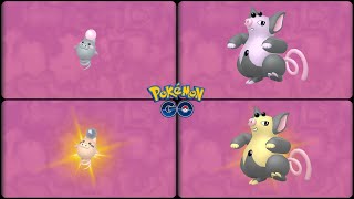 Pokemon Go: Evolving Normal & Shiny Spoink into Normal & Shiny Grumpig