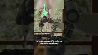 Ce robot plante 600 arbres en une journée #innovation