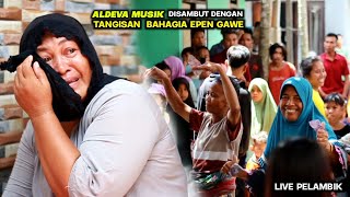 IBU INI..!!MENANGIS BAHAGIA DENGAN KEDATANGAN DANGDUT DORONG LOMBOK ALDEVA MUSIK