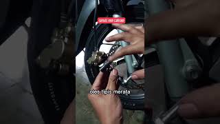 Servis rem cakram depan motor #otomotif #mekanik #tutorial #shorts #trending #youtube #series