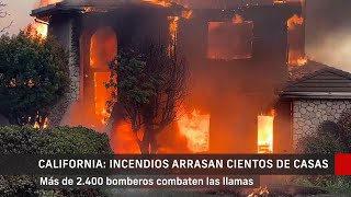 California: el devastador incendio “Mountain” deja cientos de hogares arrasados