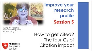 Research Profile 5: The 4Cs of getting cited