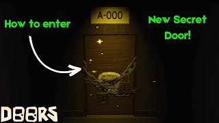 DOORS - How to Enter Secret Door A-000 New Update Guide