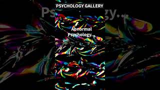 Abnormal Psychology...👀#shorts #shortsvideo #motivation #psychology