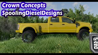 BeamNG - Ford F450 SuperDuty PowerStroke #CrownConcepts