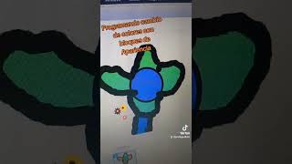 ¡ Llegó la primavera! y Scratch en primaria lo sabe. Flores con cambio de colores