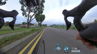 Riding footage along Woodlands Road, Singapore