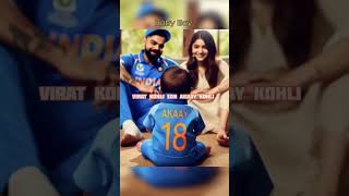 Virat kohli new family member || Virat kohli son Akaay Kohli || Baby Boy || #shorts #cricket #viral