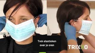 MONDMASKER OPZETTEN TRIXXO