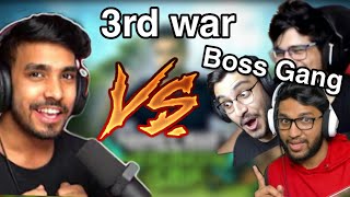 Techno Gamerz vs Boss Gang