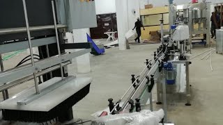 water bottling production line