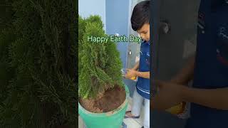 Happy Earth Day🌍🥰 #gogreen #nature #plants #shorts