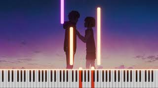 Kataware Doki - RADWIMPS (Kimi no Na wa/Your Name) Piano