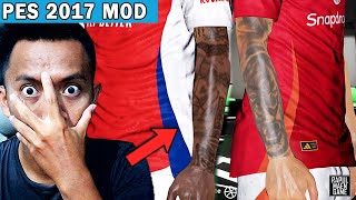 PES 2017 CARA MENGATASI TATTOO TIDAK MUNCUL PADAHAL SUDAH MEMASANG TATTOOPACK - PES 2017 PC GAME