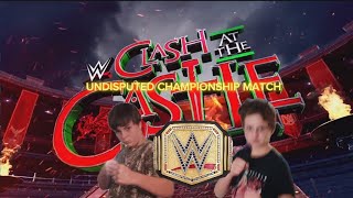 CLASH AT THE CASTLE ASHTON VS CAYDEN UNDISPUTED CHAMPIONSHIP MATCH!!!!