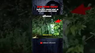 MUNCUL SOSOK DI BALIK PEPOHONAN #shortsviral #scarry #horror #penampakan