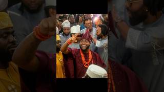 Davido & Chioma: The Momemt Olamide Surprised Davido at His Wedding #shorts #shortsfeed #shortsvideo