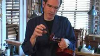 Violin Maker Guy Rabut On Tuning Pegs