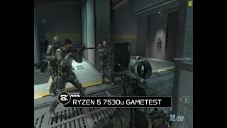 Call of Duty: Black Ops 2  | Ryzen 5 7530U Vega 7 | Gaming Test