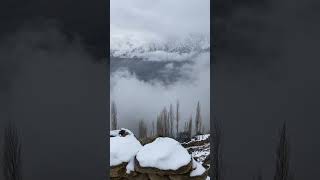 Winter beauty of Pakistan #valley #travel #naturelovers #mountains #travelshorts