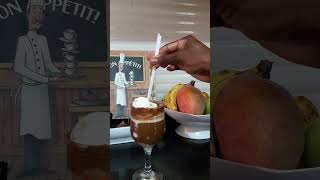 Rico postre italiano: Affogato #shorts