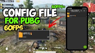 Config file for PUBG 60 Fps Overlock 2022