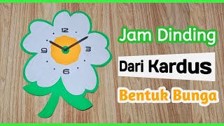 Cara membuat jam dinding dari kardus