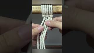 6 Strand weave braid/ Macrame Basic knot