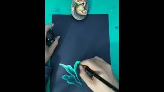 painting  tutorial  technique / one stroke  painting