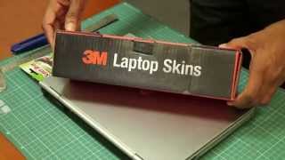 3M Laptop Skin Application