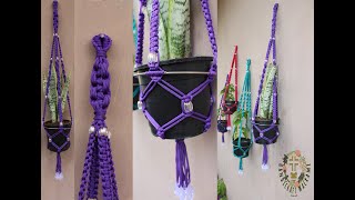 #Handicraft macrame_#flower pot #Hanger