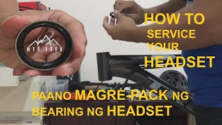 PAANO MAG RE-GREASE NG HEADSET NG MTB | HEADSET MAINTENANCE