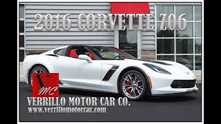 2016 Corvette Z06 Artic White 650hp