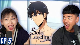 WELL DAMN JINWOO! | Solo Leveling Episode 5 REACTION!