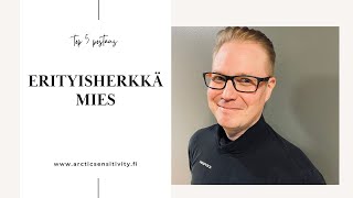 Erityisherkkä mies