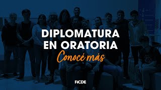 Conocé más de la Diplomatura en Oratoria