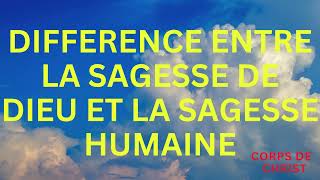 🗽LA DIFFERENCE ENTRE LA SAGESSE DE DIEU ET LA SAGESSE HUMAINE PAR PASTEUR LIONEL JOSEPH 🔥