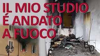 IL MIO STUDIO É ANDATO A FUOCO | Prima e Dopo | Belula Design