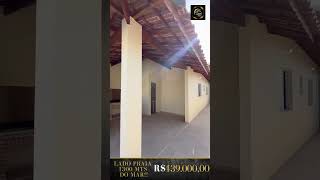 (VENDIDO) ULTIMA UNIDADE!! CASA LADO PRAIA COM BAITA TERRENÃO 6x35, PISCINA DE 3x6 METROS!