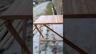 bamboo craft table