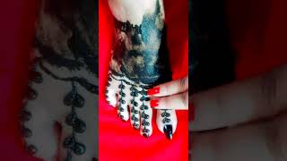 Amazing reverse leg mehndi।।beautiful foot mehndi design।।easy leg mehndi design#shorts #short