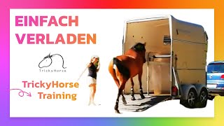 TrickyHorse Verladetraining - Sicher & Zuverlässig in den Hänger steigen