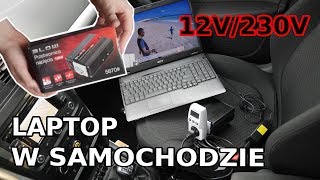 Gadżety do Auta Przetwornica napięcia BLOW 12V/ 230V TEST Laptop w Samochodzie SKODA YETI