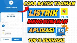 CARA BAYAR TAGIHAN LISTRIK PLN PAKAI APLIKASI BRIMO