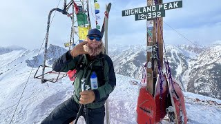 4 Highland Bowl Laps 1/4/23