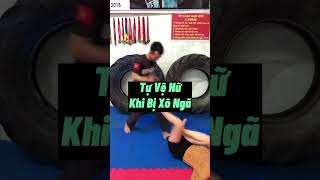 Tự Vên Nữ Bị Xô Ngã #shorts #kungfu #vothuat