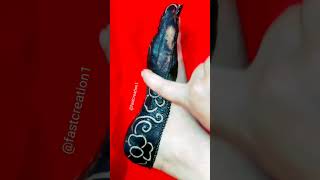 Amazing reverse leg mehndi।।beautiful foot mehndi design।।easy leg mehndi design#shorts #short