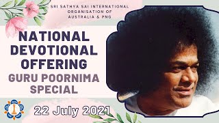 National Devotional Offering | GURU POORNIMA Special | 22 July 2021, 8.00 PM AEST