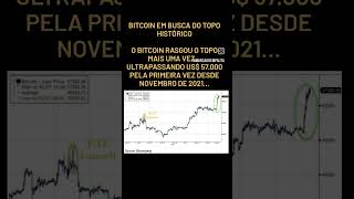 BITCOIN EM BUSCA DO TOPO HISTÓRICOO Bitcoin rasgou o topo mais uma vez... ultrapassando